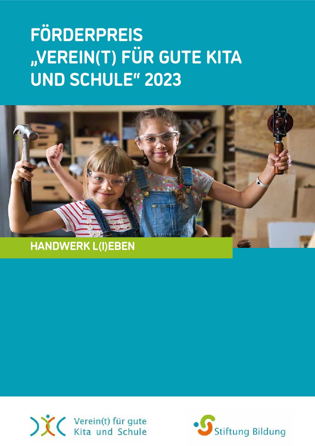 Vorschaubild Broschüre Förderpreis der Stiftung Bildung 2023